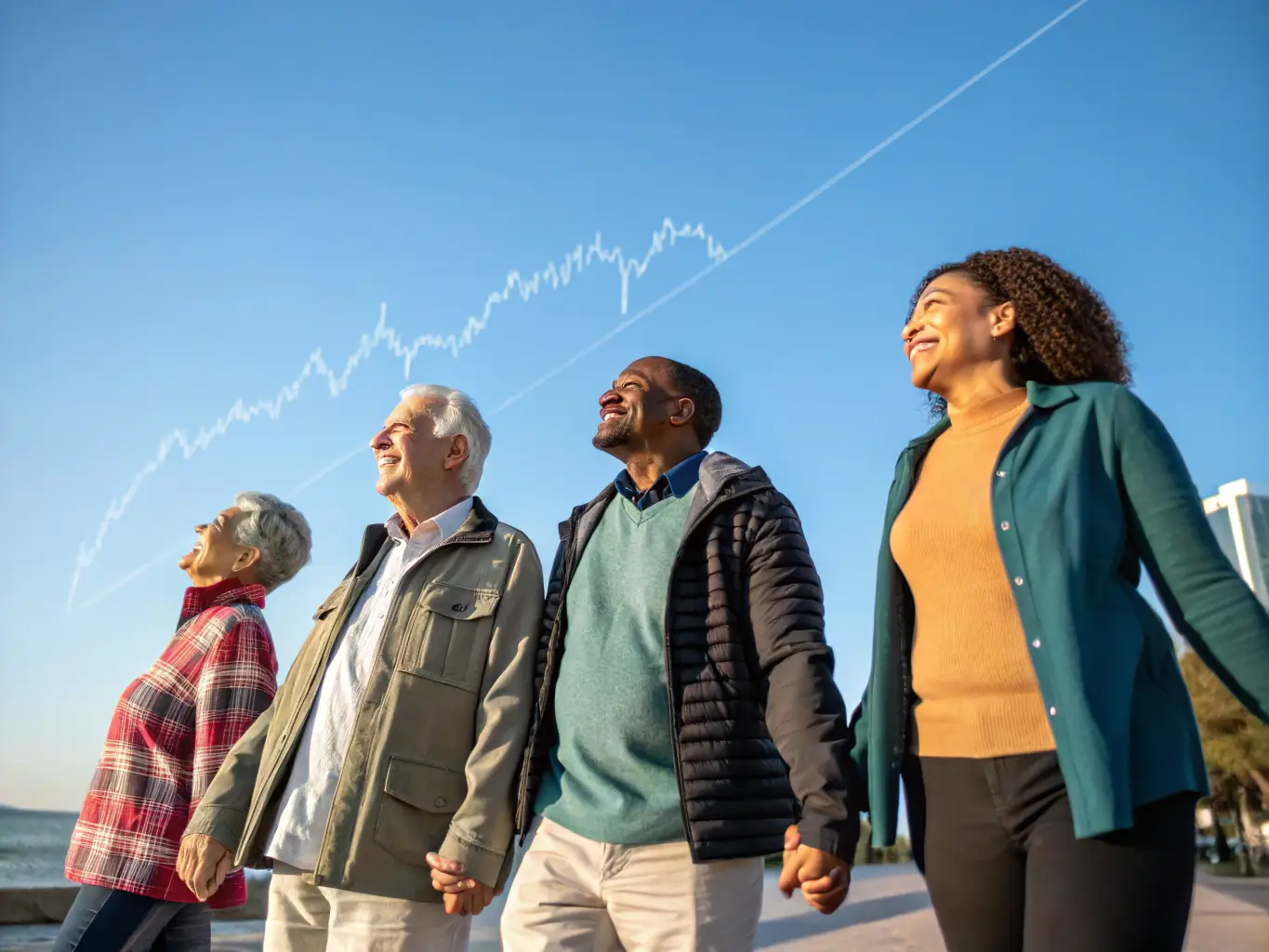 An image depicting a diverse group of people, representing different family structures, standing together in a supportive and understanding manner, symbolizing the test's suitability for various family circumstances.
